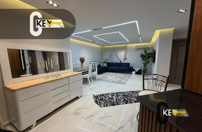 Apartment - 2 Bedrooms - 1 Bathroom for rent in Abou Bakr Al Sedeek St. - Rehab City Second Phase - Al Rehab - New Cairo City - Cairo