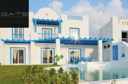 Twin House - 3 Bedrooms - 4 Bathrooms for sale in Mountain View - Ras Al Hekma - North Coast