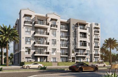 شقة - 2 غرف نوم - 3 حمامات للبيع في جاردن ريزدنس - هايد بارك - مدينة القاهرة الجديدة - القاهرة
