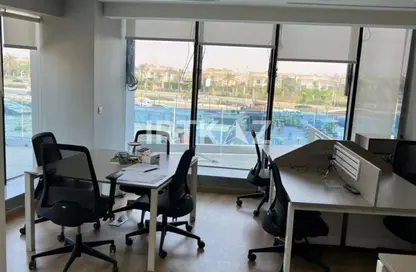 Office Space - 1 Bedroom - 1 Bathroom for rent in One Piece - North Teseen St. - The 5th Settlement - New Cairo City - Cairo