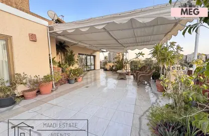 Penthouse - 2 Bedrooms - 1 Bathroom for rent in Street 217 - Degla - Hay El Maadi - Cairo