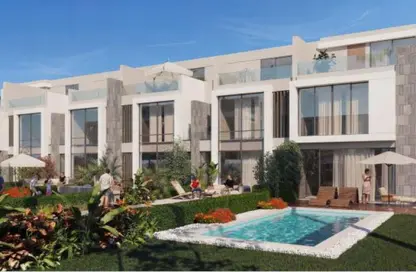 Townhouse - 3 Bedrooms - 3 Bathrooms for sale in El Patio Jade - New Capital Compounds - New Capital City - Cairo