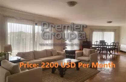Apartment - 4 Bedrooms - 3 Bathrooms for rent in Sarayat Al Maadi - Hay El Maadi - Cairo