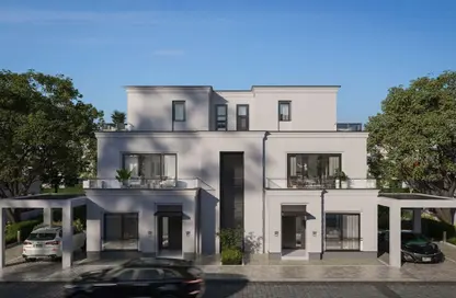 Twin House - 5 Bedrooms - 4 Bathrooms for sale in Naia West - Sheikh Zayed Compounds - Sheikh Zayed City - Giza