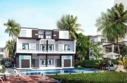 Townhouse - 4 Bedrooms - 4 Bathrooms for sale in Rhodes - New Capital Compounds - New Capital City - Cairo