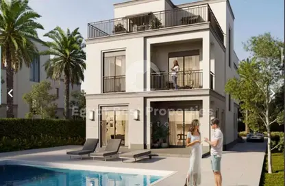Townhouse - 3 Bedrooms - 3 Bathrooms for sale in Belle Vie - New Zayed City - Sheikh Zayed City - Giza