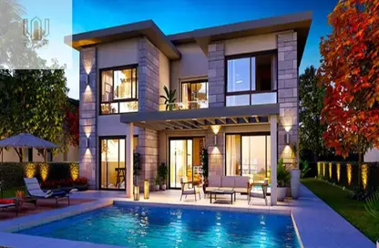 فيلا - 6 غرف نوم - 6 حمامات للبيع في سوان ليك قطامية - التجمع الاول - مدينة القاهرة الجديدة - القاهرة