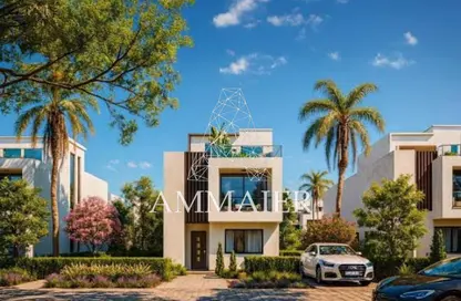 فيلا - 4 غرف نوم - 3 حمامات للبيع في بارك فالي - كمبوندات الشيخ زايد - الشيخ زايد - الجيزة