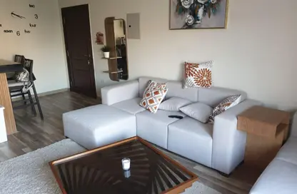 Apartment - 1 Bedroom - 2 Bathrooms for rent in Garden Residence - Hyde Park - New Cairo City - Cairo