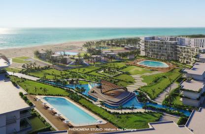 Chalet - 2 Bedrooms - 2 Bathrooms for sale in Glee - Qesm Borg El Arab - North Coast