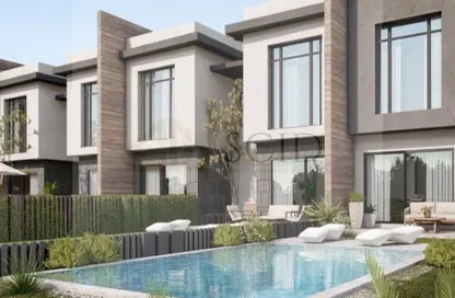 Twin House - 4 Bedrooms - 4 Bathrooms for sale in Creek Town - The 1st Settlement - New Cairo City - Cairo