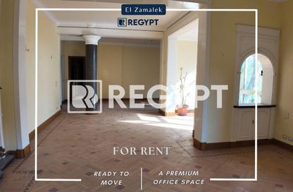 Office Space - Studio - 3 Bathrooms for rent in El Gezirah St. - Zamalek - Cairo