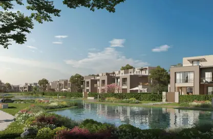 Apartment - 2 Bedrooms - 3 Bathrooms for sale in Garden Lakes - 6 October Compounds - 6 October City - Giza