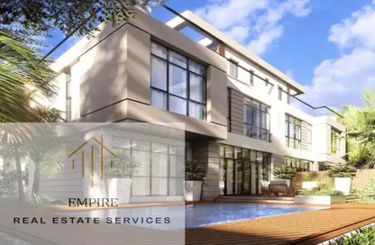 Twin House - 5 Bedrooms - 4 Bathrooms for sale in Saada Compound - New Cairo City - Cairo