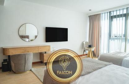 Hotel Apartment - 2 Bedrooms - 2 Bathrooms for sale in Marriott Residence Heliopolis - Almazah - Heliopolis - Masr El Gedida - Cairo