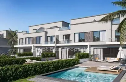 تاون هاوس - 4 غرف نوم - 4 حمامات للبيع في باديه بالم هيلز - كمبوندات 6 أكتوبر - مدينة 6 أكتوبر - الجيزة