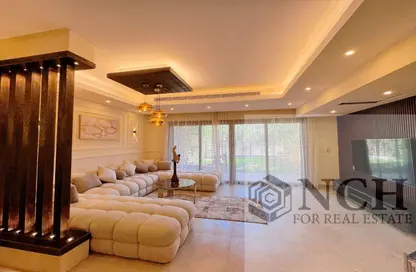 Townhouse - 3 Bedrooms - 3 Bathrooms for rent in Garden Residence - Hyde Park - New Cairo City - Cairo