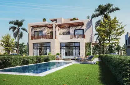 Townhouse - 3 Bedrooms - 3 Bathrooms for sale in Makadi Heights - Makadi Orascom Resort - Makadi - Hurghada - Red Sea