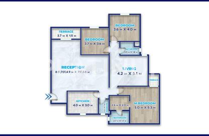 Apartment - 3 Bedrooms - 3 Bathrooms for sale in Alex West - Alexandria Compounds - Alexandria