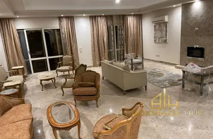 Twin House - 3 Bedrooms - 4 Bathrooms for rent in Al Patio 1 - North Investors Area - New Cairo City - Cairo