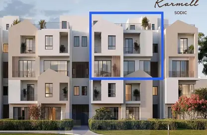 دوبلكس - 4 غرف نوم - 4 حمامات للبيع في كارمل - مدينة زايد الجديدة - الشيخ زايد - الجيزة
