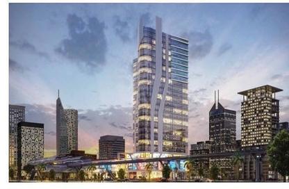 Shop - Studio - 1 Bathroom for sale in Moon Real Tower - New Capital Compounds - New Capital City - Cairo