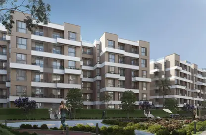 Apartment - 2 Bedrooms - 2 Bathrooms for sale in Aqmar - Al Wahat Road - 6 October City - Giza