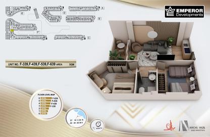 شقة - 2 غرف نوم - 1 حمام للبيع في حياه بيتش فرونت - منتجعات الغردقة - الغردقة - محافظة البحر الاحمر