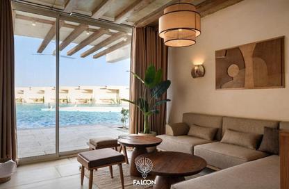Chalet - 2 Bedrooms - 2 Bathrooms for sale in Direction White - Ras Al Hekma - North Coast
