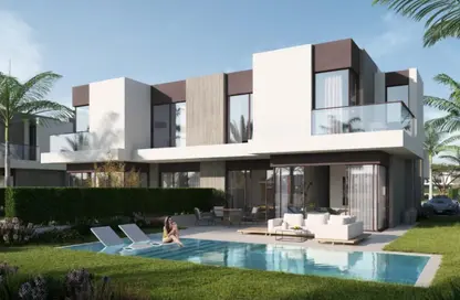 Twin House - 3 Bedrooms - 4 Bathrooms for sale in Solana - New Zayed City - Sheikh Zayed City - Giza