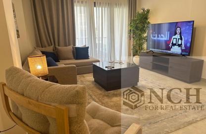 شقة - 3 غرف نوم - 3 حمامات للايجار في مون ريزيدنس - فيفث سكوير - التجمع الخامس - مدينة القاهرة الجديدة - القاهرة
