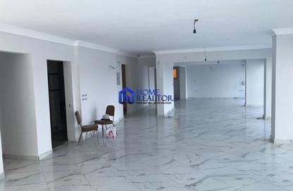 Office Space - Studio - 3 Bathrooms for rent in Ahmed Kamel St. - El Laselky - New Maadi - Hay El Maadi - Cairo