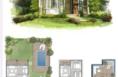 Villa - 4 Bedrooms - 4 Bathrooms for sale in Mountain View 1.1 - 5th Settlement Compounds - The 5th Settlement - New Cairo City - Cairo