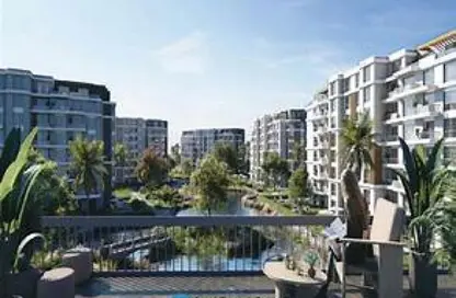 Apartment - 2 Bedrooms - 1 Bathroom for sale in Palm East - South Investors Area - New Cairo City - Cairo