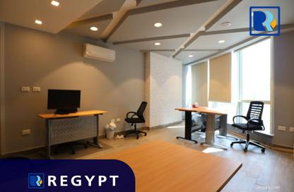 Office Space - Studio - 3 Bathrooms for rent in Zahraa Al Maadi St. - Degla - Hay El Maadi - Cairo