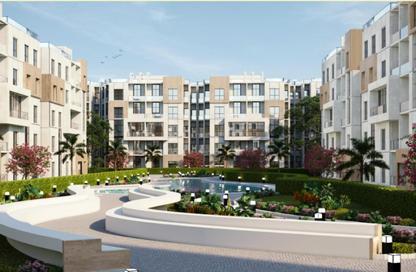 Apartment - 3 Bedrooms - 3 Bathrooms for sale in Garden Gate - Ashgar City - Al Wahat Road - 6 October City - Giza