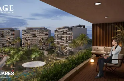 Apartment - 3 Bedrooms - 2 Bathrooms for sale in Sage Lakes Residence - New Capital City - Cairo Apartment - 3 Bedrooms - 2 Bathrooms for sale in Sage Lakes Residence - New Capital City - Cairo