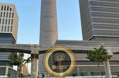 Office Space - 1 Bedroom - 1 Bathroom for sale in Pyramids Business Tower - New Capital Compounds - New Capital City - Cairo