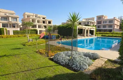 Villa - 4 Bedrooms - 5 Bathrooms for rent in Top View - Ext North Inves Area - New Cairo City - Cairo