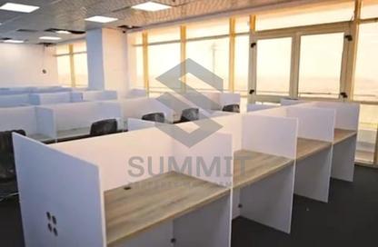 Office Space - Studio - 4 Bathrooms for rent in V90 - North Teseen St. - The 5th Settlement - New Cairo City - Cairo