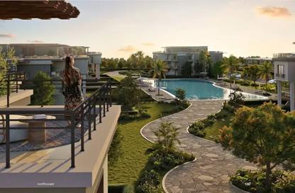 Chalet - 3 Bedrooms - 2 Bathrooms for sale in Direction White - Ras Al Hekma - North Coast Chalet - 3 Bedrooms - 2 Bathrooms for sale in Direction White - Ras Al Hekma - North Coast
