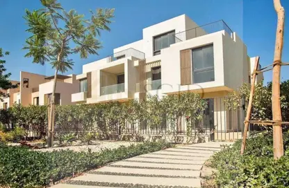 Townhouse - 3 Bedrooms - 3 Bathrooms for sale in O West - 6 October Compounds - 6 October City - Giza