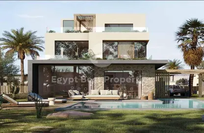Twin House - 4 Bedrooms - 3 Bathrooms for sale in The Estates - Sheikh Zayed Compounds - Sheikh Zayed City - Giza