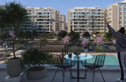 Apartment - 3 Bedrooms - 3 Bathrooms for sale in El Patio Riva - The 6th Settlement - New Cairo City - Cairo