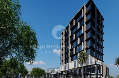 مساحات مكتبية - غرفة نوم - 1 حمام للبيع في 205 اركان بالم - كمبوندات الشيخ زايد - الشيخ زايد - الجيزة