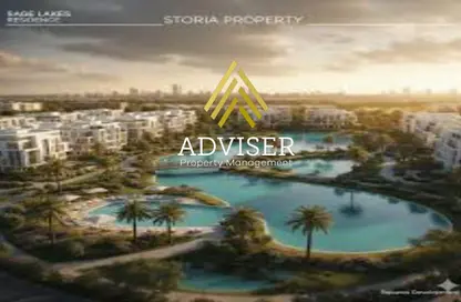 Duplex - 4 Bedrooms - 3 Bathrooms for sale in Sage Lakes Residence - New Capital City - Cairo