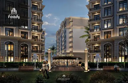 Apartment - Studio - 1 Bathroom for sale in Canyon 8 - R8 - New Capital City - Cairo