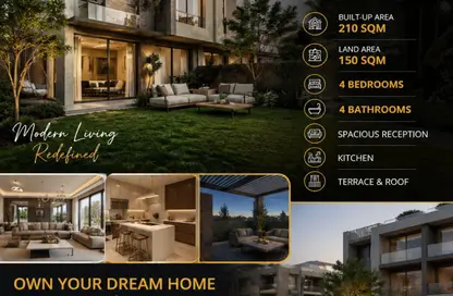 (بنتهاوس  (روف - 4 غرف نوم - 4 حمامات للبيع في ذا مارك - كمبوندات التجمع الخامس - التجمع الخامس - مدينة القاهرة الجديدة - القاهرة