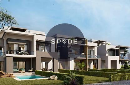 Townhouse - 5 Bedrooms - 5 Bathrooms for sale in Garden Residence - Hyde Park - New Cairo City - Cairo