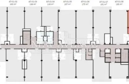 مساحات مكتبية - غرفة نوم - 1 حمام للايجار في جولدن جيت - شارع التسعين الجنوبي - التجمع الخامس - مدينة القاهرة الجديدة - القاهرة